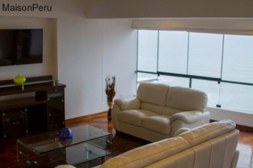 2 Cuartos, 140 m² – Alquilo Departamento 140 M2 V. Mar Miraflores (Ref 989) -q-p