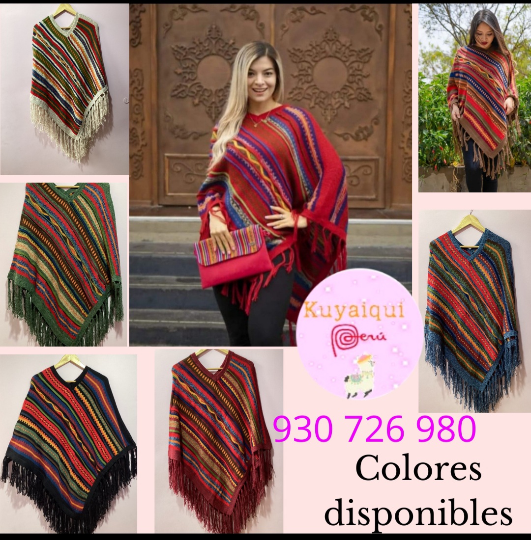 Hermosas prendas en alpaca