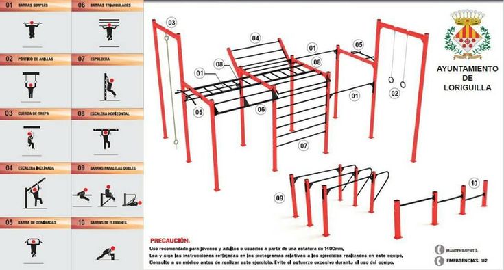 Equipos de calistenia MK FITNESS