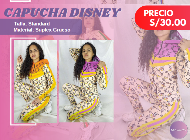 Capucha disney