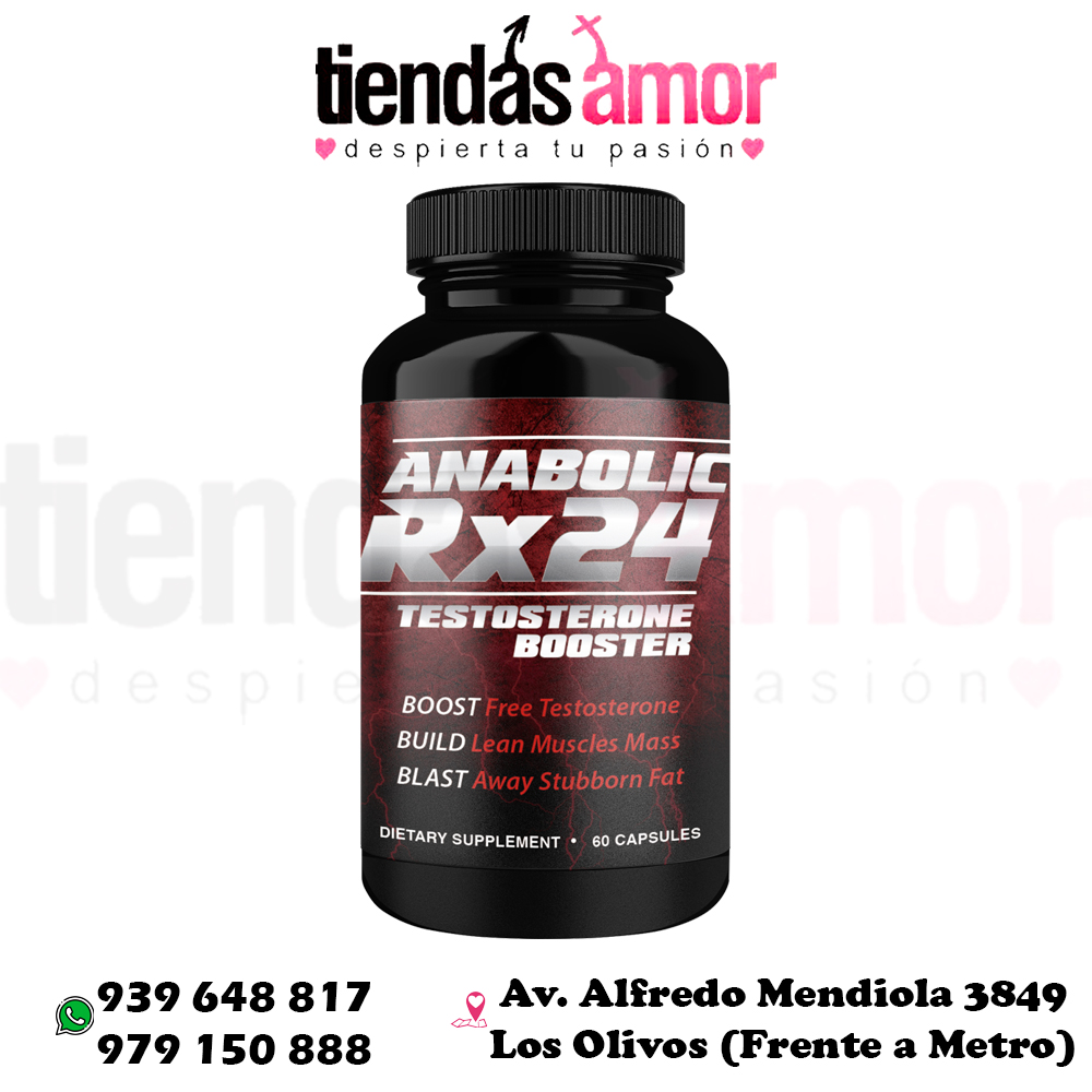 POTENCIADOR DE TESTOSTERONA RX24