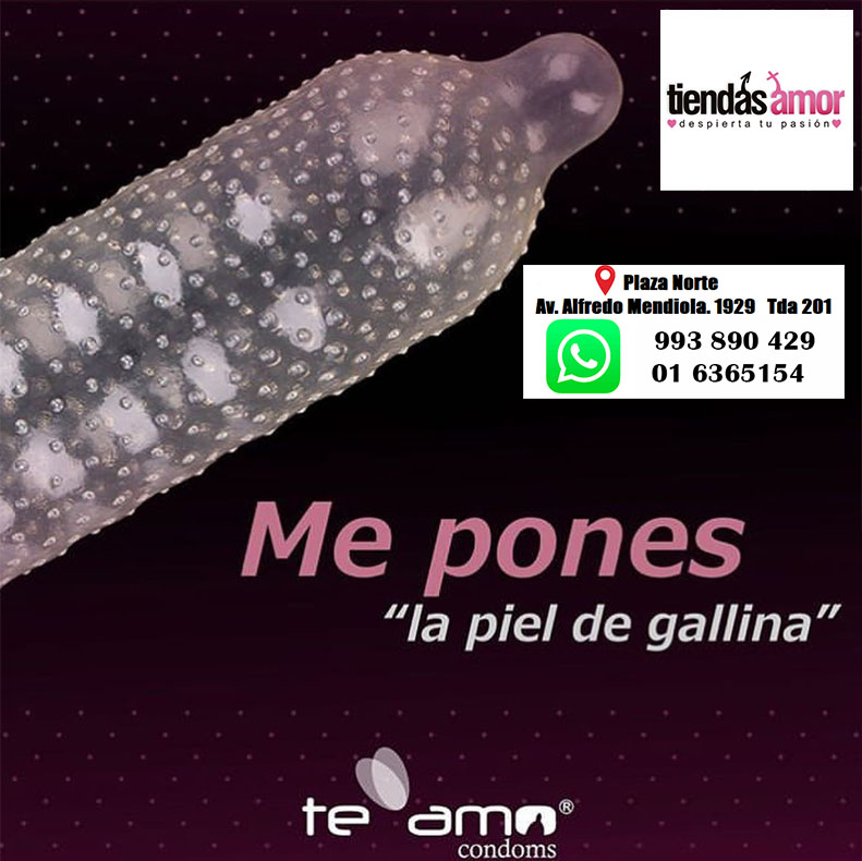 CONDONES TE AMO CON FRAGRANCIA Y PUNTOS SENSITIVOS.