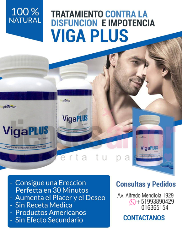 POTENCIA SEXUAL MEJORADA CON VIGAPLUS 