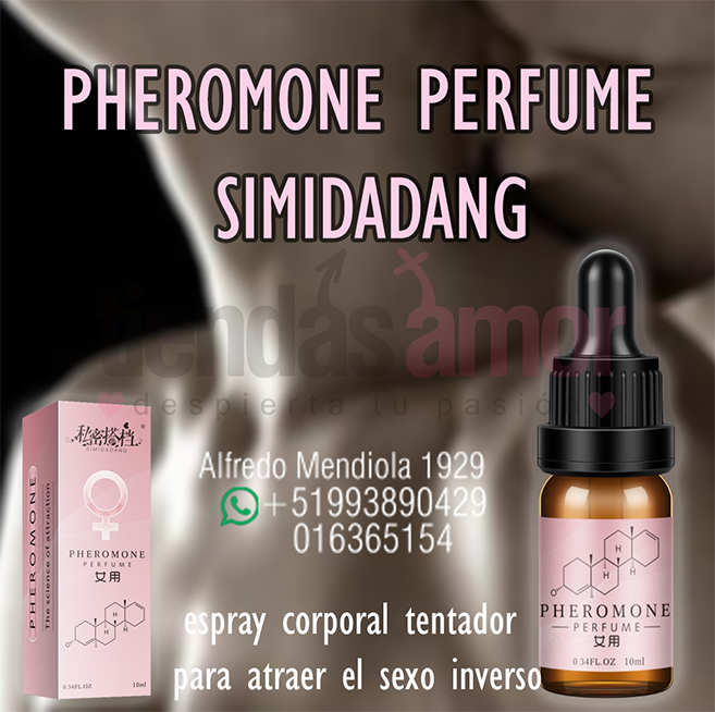 PERFUME DE FEROMONAS PARA MUJER. ATRAYENTE