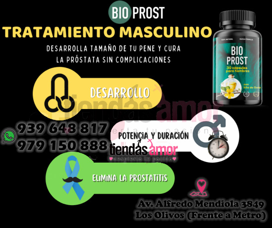 BIOPROST X30 CAPSULAS ALIVIA LA PROSTATITIS ORIGINAL