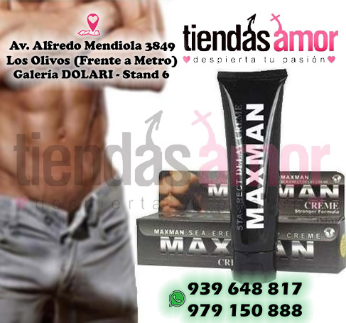 MAXMAN CREMA RETARDANTE NATURAL