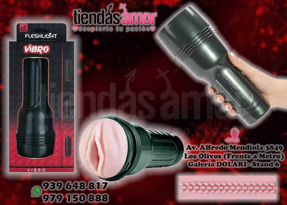 FLESHLIGHT VIBRO MASTURBADOR VIBRADOR