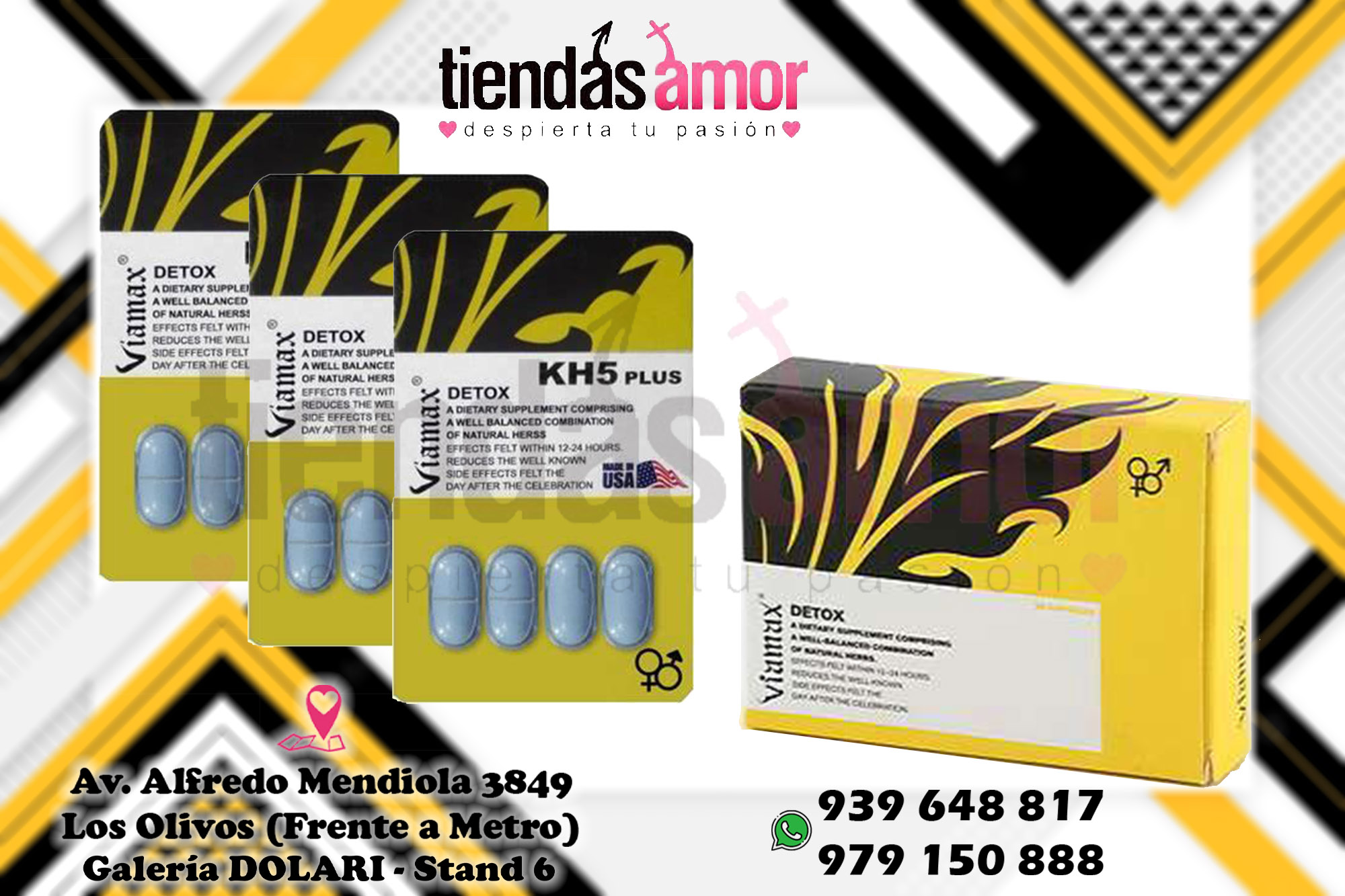 Viamax Detox ayuda con la potencia sexual