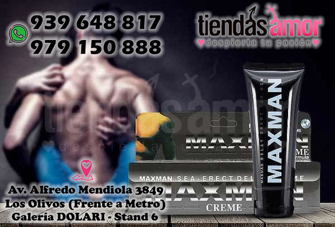 MAXMAN RETARDANTE EN CREMA