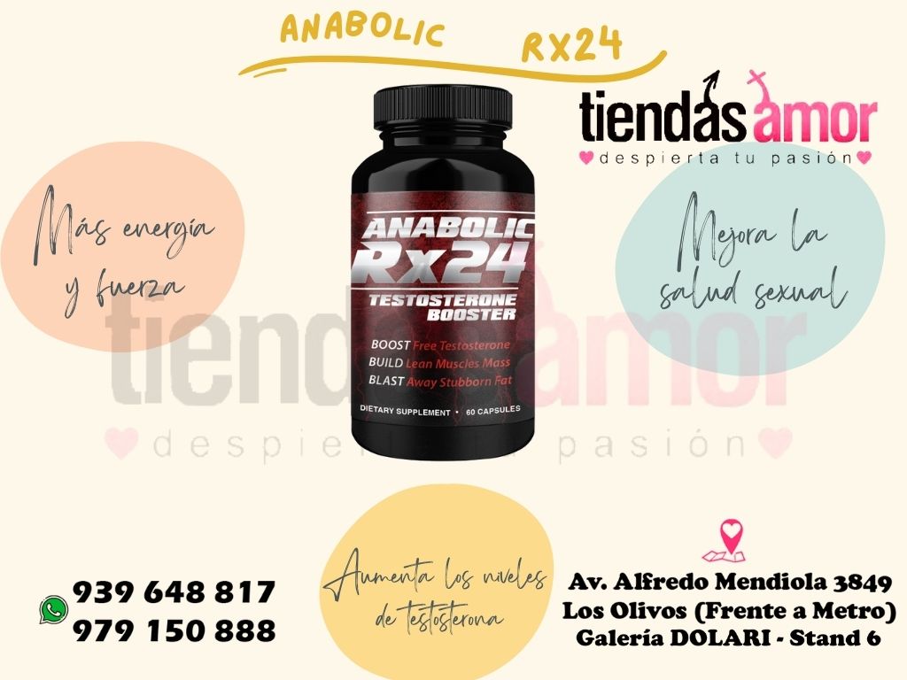 ANABOLIC RX24 - 60 CAPSULAS