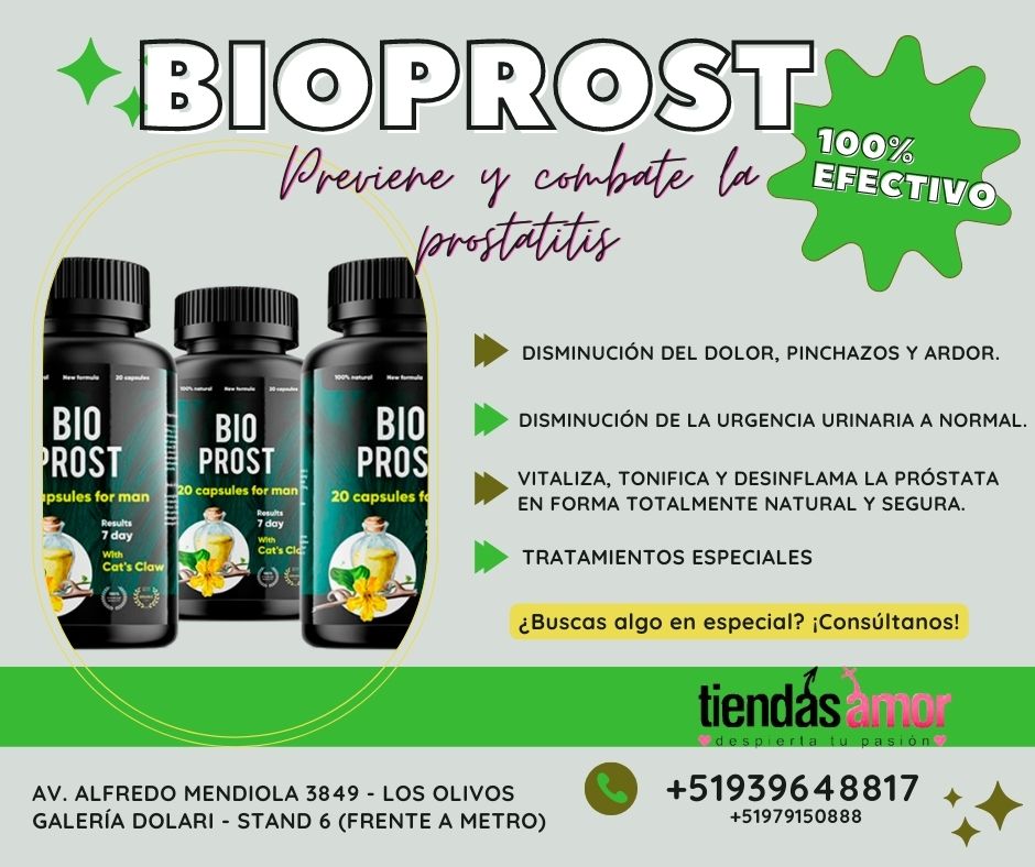 BioProst - Previene y Trata la Prostatitis Cuidando la Próstata