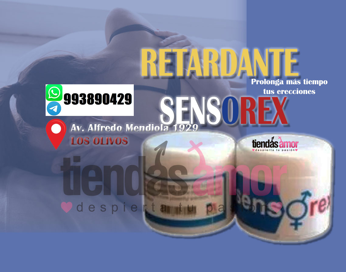 RETARDANTE EN CREMA SENSOREX 993890429