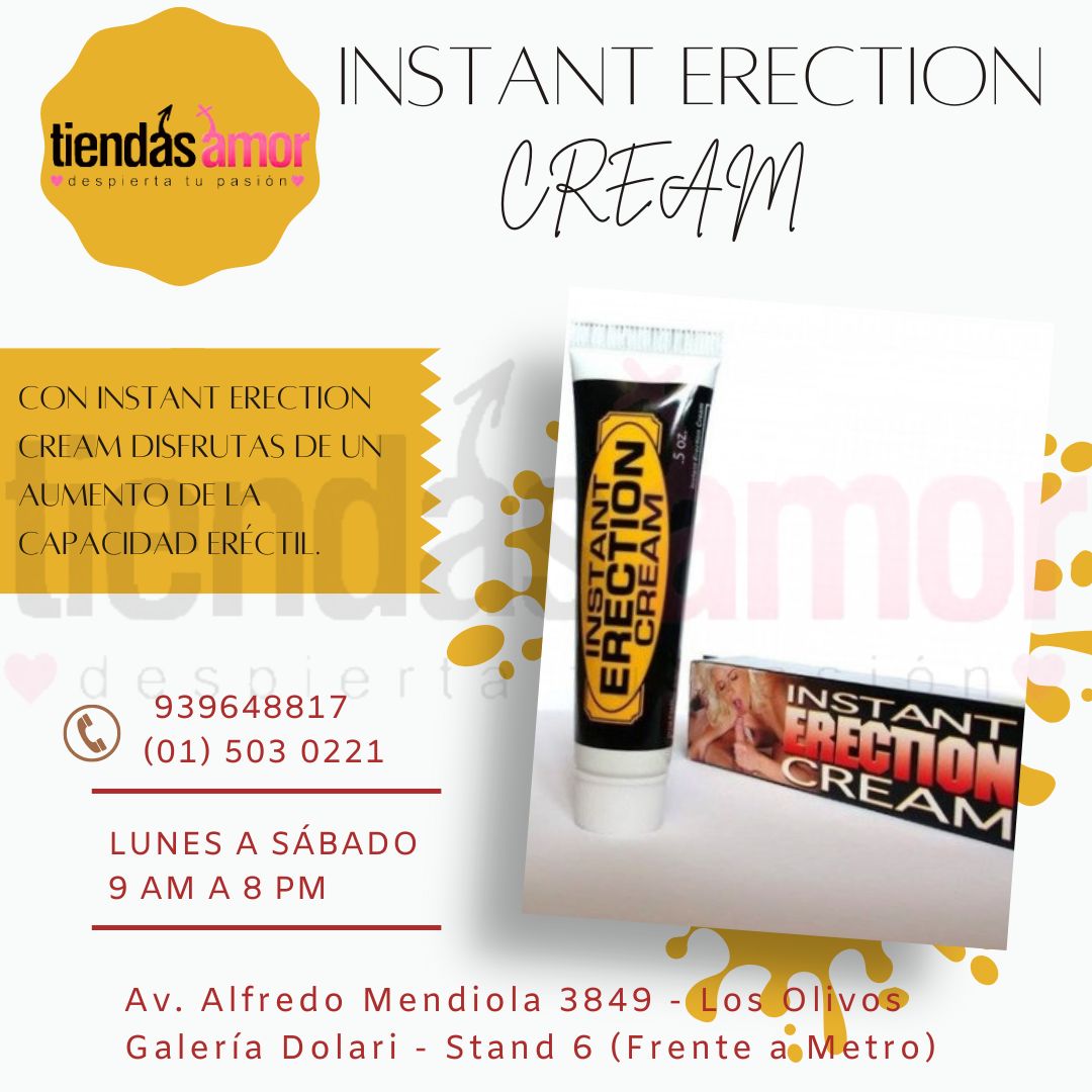 Crema retardante Instant Erection