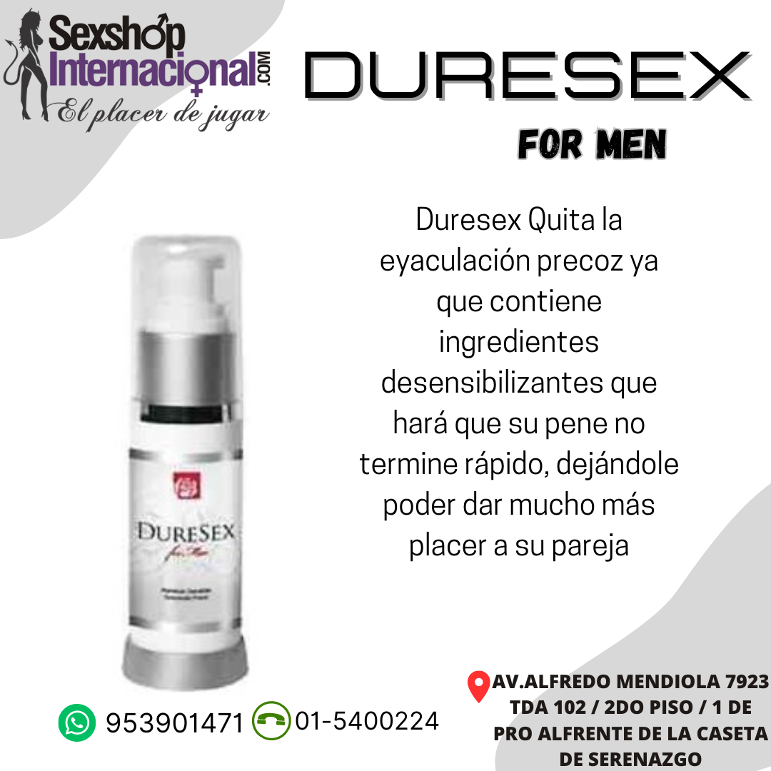 DURESEX RETARDANTE MASCULINO