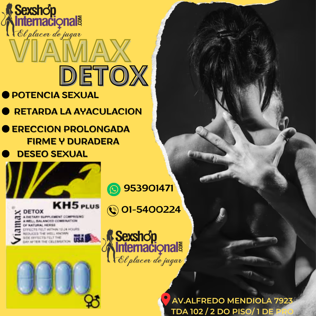 VIAMAX DETOX POTENCIADOR A1