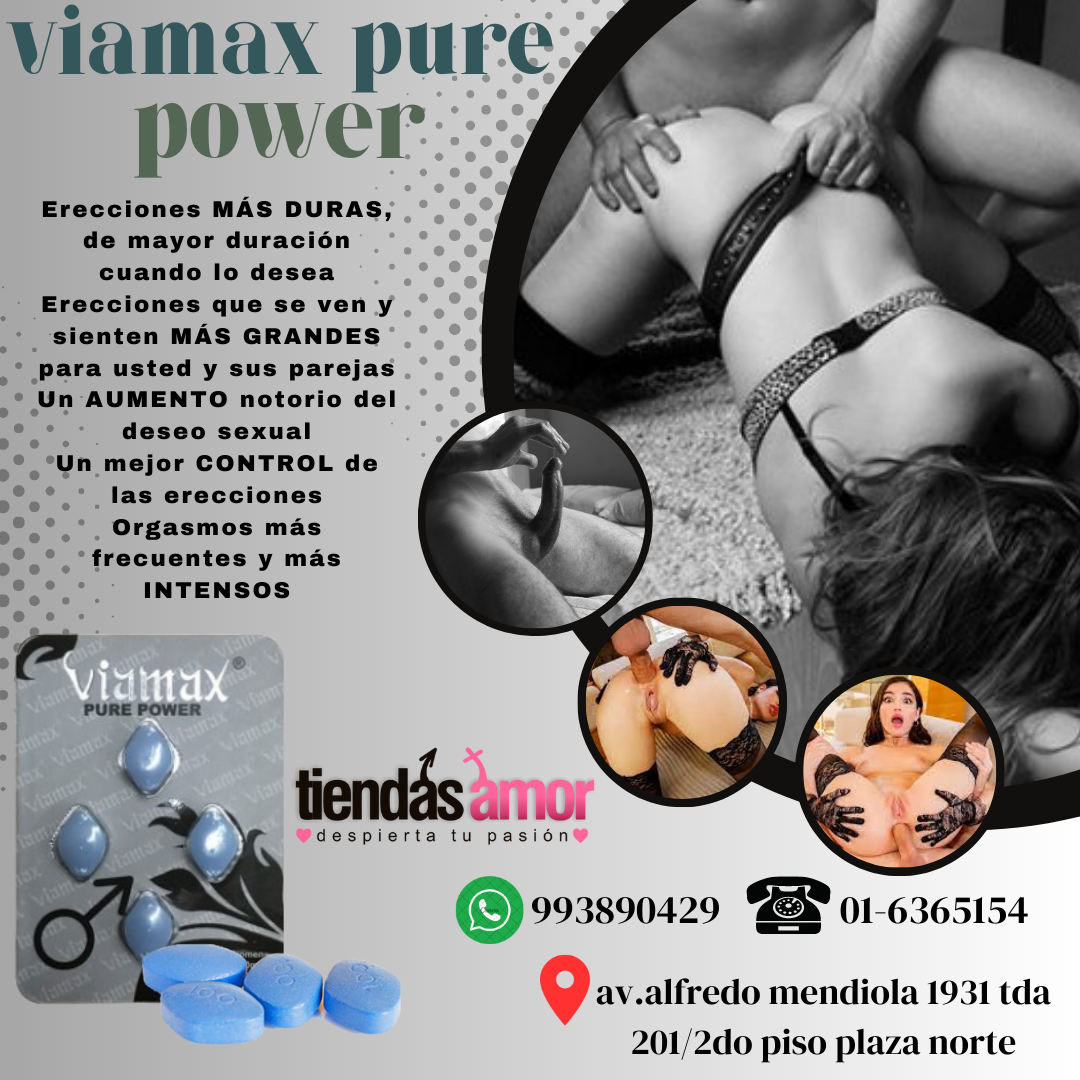 tiendas amor viamax pure power