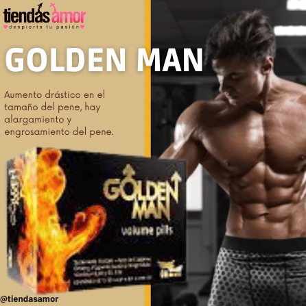 Original golden man desarrollo DEL PENE 