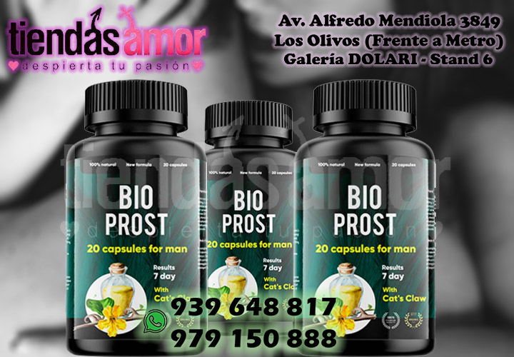 BIO PROST - POTENCIADOR SEXUAL LLEVALO AHORA 