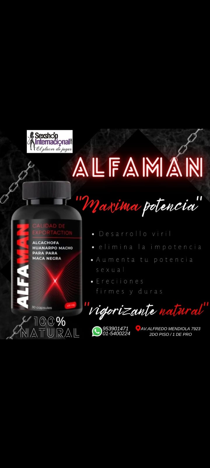 ALFAMAN - PARA EL DESARROLLO DEL PENE