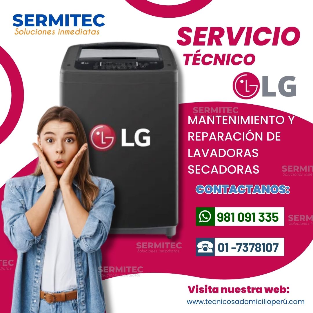 CERTIFICADOS REPARACION LAVADORAS LG 981091335 -Miraflores