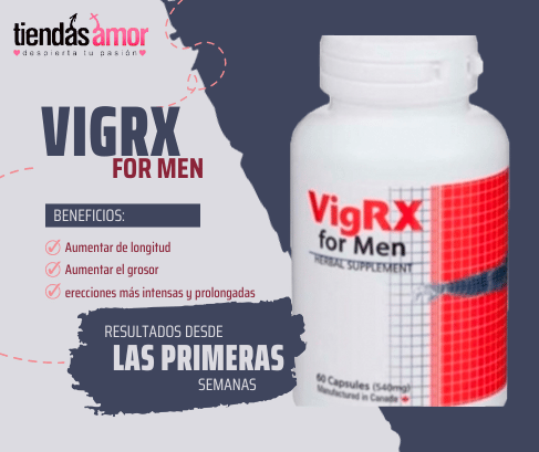 SEXSHOP MIRAFLORES - VIGRX FORMEN - POTENCIADOR SEXUAL - RETARDANTE 