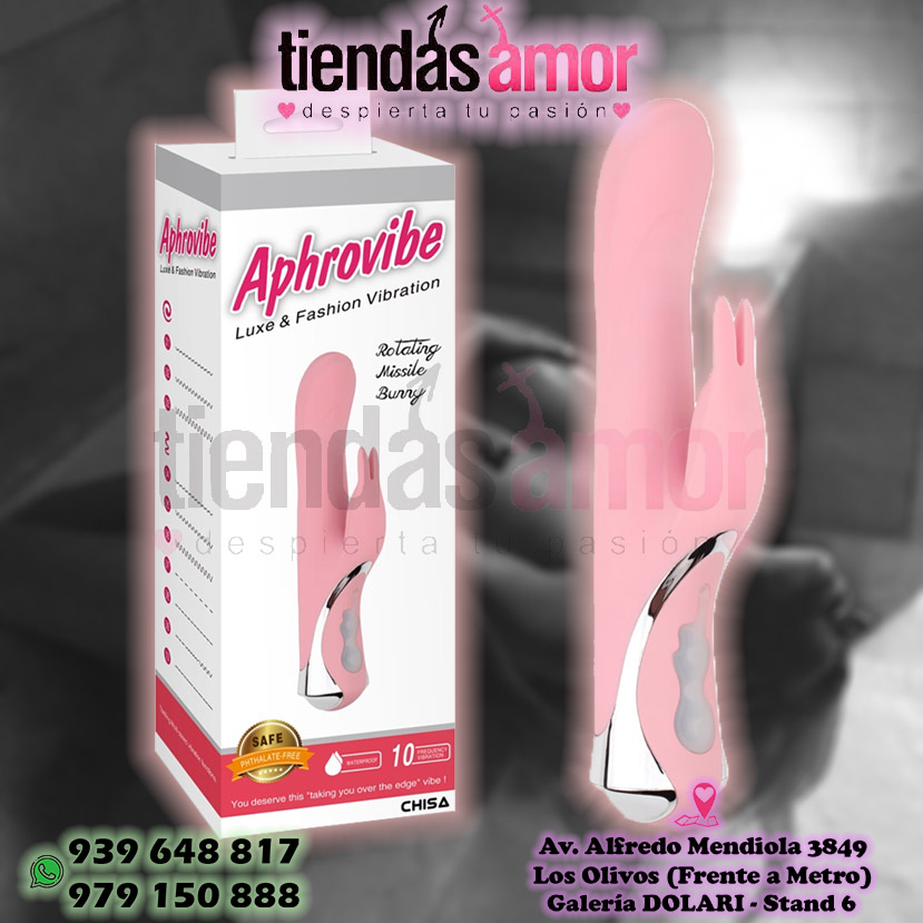 SEXSHOP INTERNACIONAL - VIBRADOR CON ESTIMULADOR - LLEVALO AHORA 