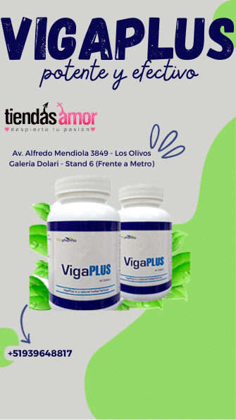 VIGAPLUS -POTENCIADOR SEXUAL - SEXSHOP PUENTE PIEDRA 