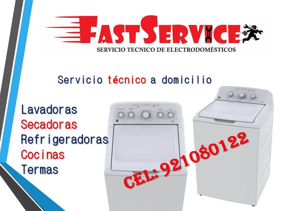 Reparación soporte técnico de lavadoras a domicilio 921080122 