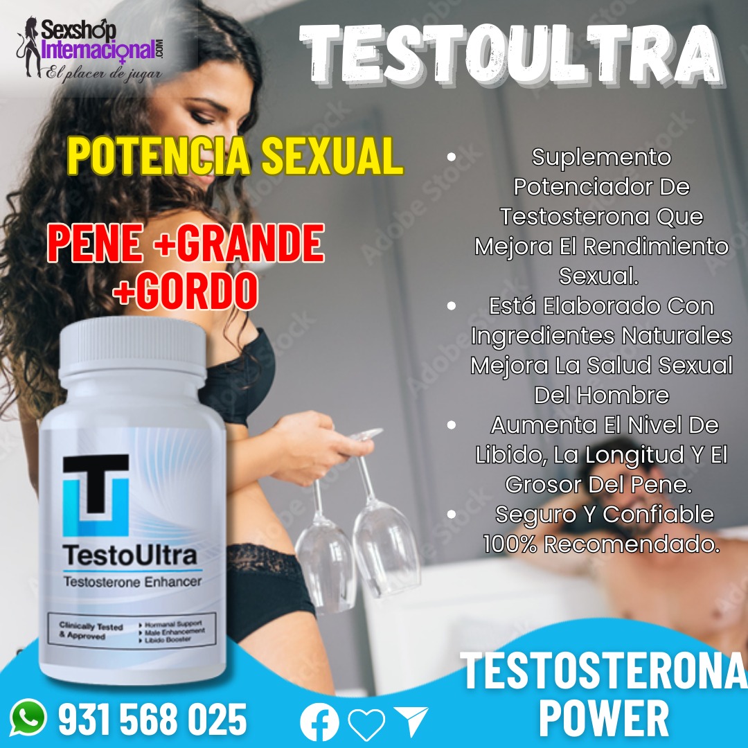 TESTOULTRA NATURAL POTENCIAMEJORA SEXUAL LONGITUD GROSOR PN 931568025