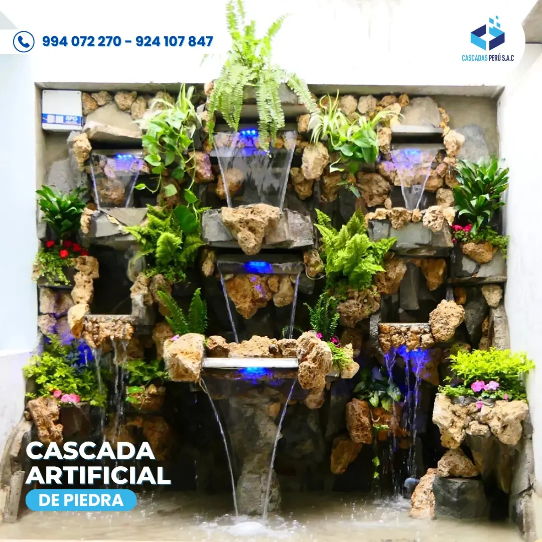 Cascada Cascada decorativas Cascada artificial