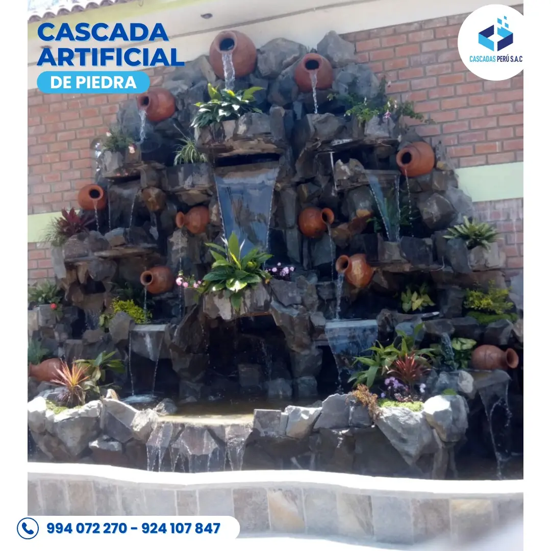 Cascada Cascada decorativas Cascada artificial