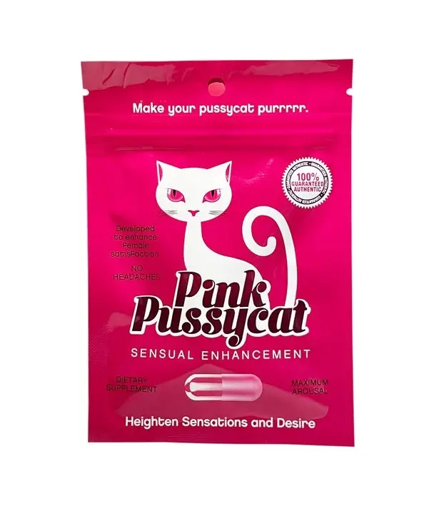 Pastilla Pink Pussycat Femenina Maximo Orgasmos