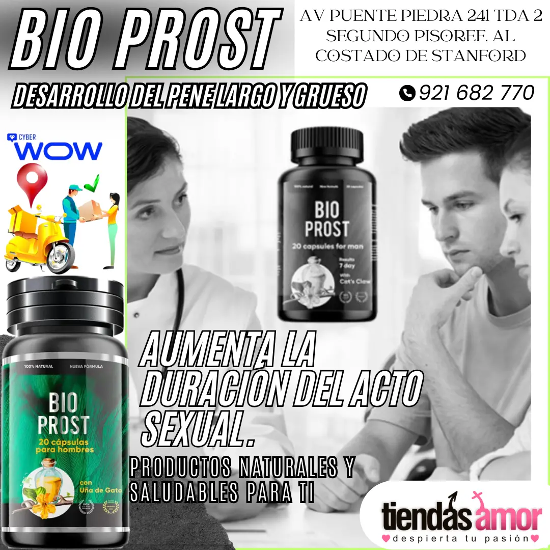 BIOPROST Mejora el sistema urinario y ayuda a la desinflamación prostática