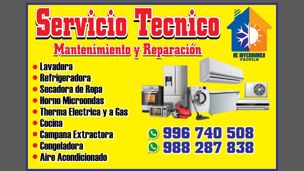 servicio técnico de línea blanca 