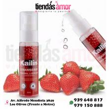 Delicioso lubricante con sabor a fresa KAILIN