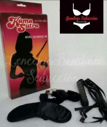 KIT BONDAGE SUMISA Y AMO JUEGO ROLES EROTICOS