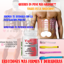 VIGRX POTENCIADOR CRECIMIENTO DEL PENE NATURAL 60 CAPSULAS