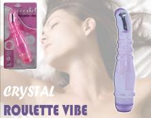 VIBRADOR VELOCIDADES CRYSTAL ROULETTE VIBE 993890429