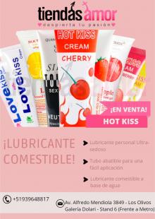 Hot Kiss Comestible Gel Lubricante Para Sëxo