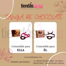 TANGAS DE CHOCOLATE COMESTIBLE PARA ELLAS Y ELLOS