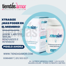 XTRASIZE - DESARROLLO VIRIL - SEXSHOP LOS OLIVOS 