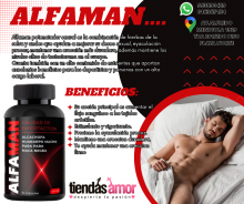 SEXSHOP TIENDA 1 ALFAMAN PARA LA POTENCIA MASCULINA Y VIRILIDAD