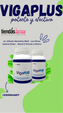 viga plus potenciador sexual sexshop lima 