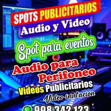 Spot Publicitarios - Audio y Video - Audio para perifoneo